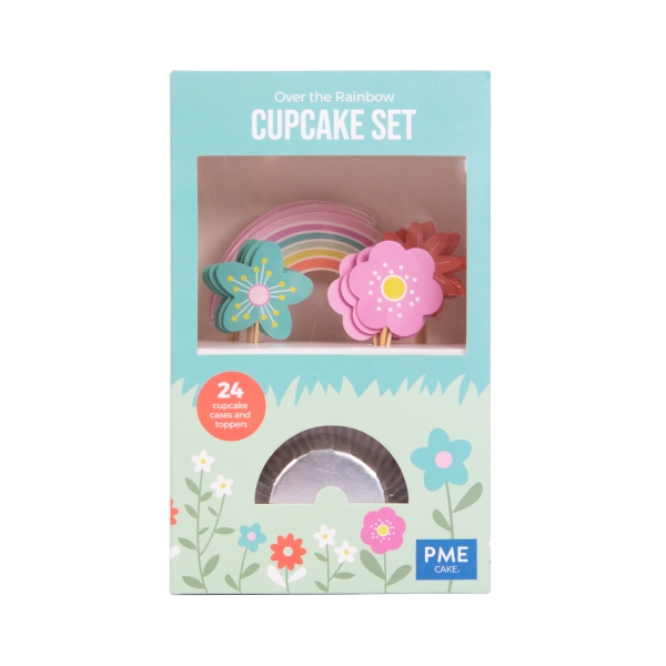 Cupcake Set - Over the Rainbow